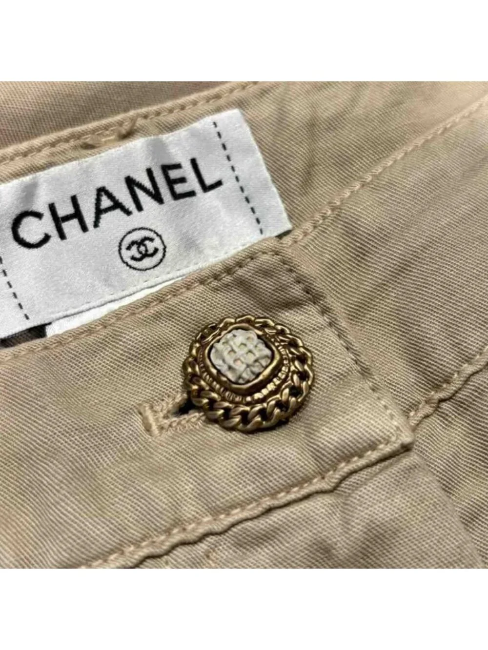 CHANEL name linen